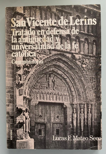 Portada del libro de TRATADO EN DEFENSA DE LA ANTIGÜEDAD Y UNIVERSALIDAD DE LA FE CATÓLICA