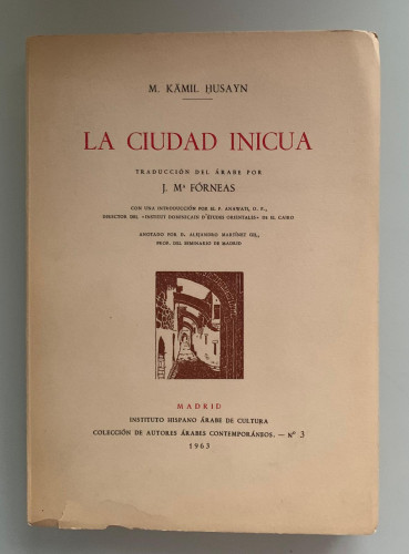 Portada del libro de LA CIUDAD INICUA