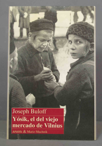 Portada del libro de YÓSIK, EL DEL VIEJO MERCADO DE VILNIUS