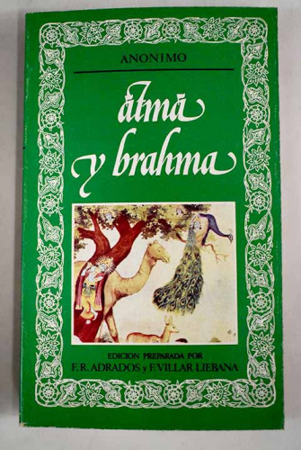 Portada del libro de ATMA Y BRAHMA