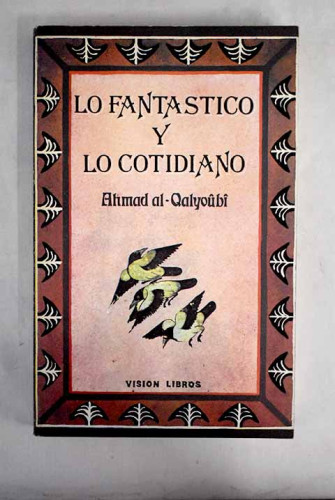 Portada del libro de LO FANTÁSTICO Y LO COTIDIANO