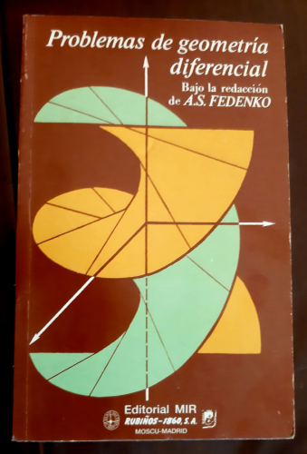 Portada del libro de PROBLEMAS DE GEOMETRÍA DIFERENCIAL, bajo la dirección de 