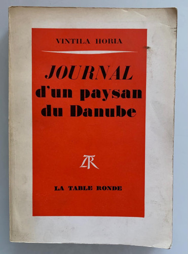 Portada del libro de JOURNAL D'UN PAYSAN DU DANUBE (dedicado por el autor)