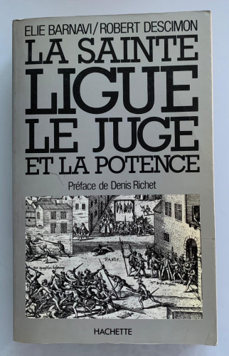 Portada del libro de LA SAINTE LIGUE LE JUGE ET LA POTENCE