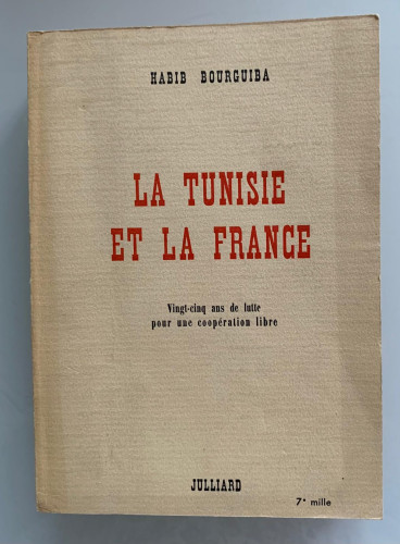 Portada del libro de LA TUNISIE ET LA FRANCE