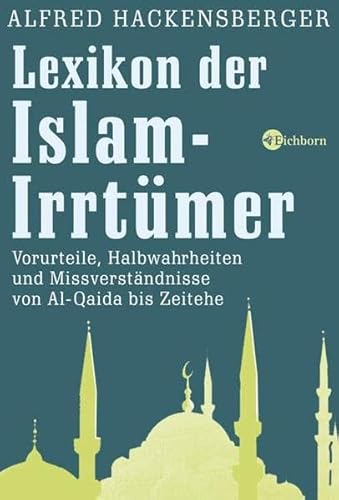 Portada del libro de Lexikon der Islam-Irrtümer. Vorurteile, Halbwahrheiten und Missverständnisse von Al-Qaida bis Zeitehe