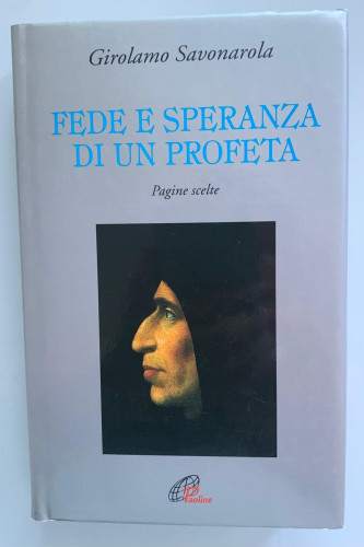 Portada del libro de FEDE E SPERANZA DI UN PROFETA