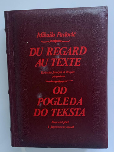 Portada del libro de DU REGARD AU TEXTE