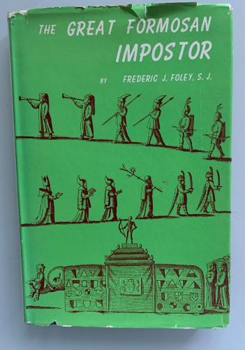 Portada del libro de THE GREAT FORMOSAN IMPOSTOR (dedicado por el autor)