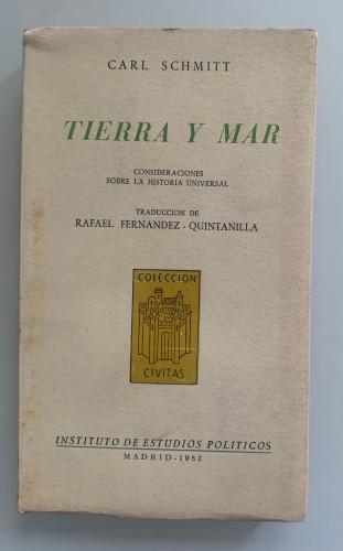 Portada del libro de TIERRA Y MAR