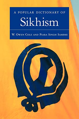 Portada del libro de A POPULAR DICTIONARY OF SIKHISM