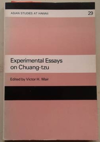 Portada del libro de EXPERIMENTAL ESSAYS ON CHUANG-TZU