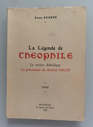 Portada del libro de LA LÉGENDE DE THEOPHILE