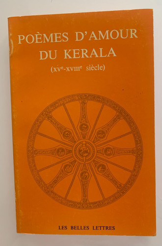 Portada del libro de POÈMES D'AMOUR DU KERALA (XVe - XVIIIe siècle)