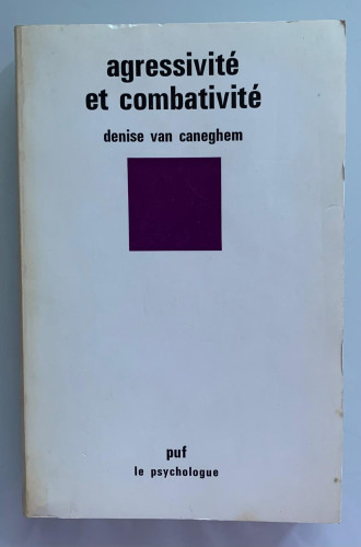 Portada del libro de AGRESSIVITÉ ET COMBATIVITÉ