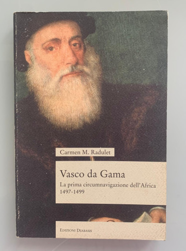 Portada del libro de VASCO DE GAMA. La prima circumnavigazione dell'Africa 1497-1499