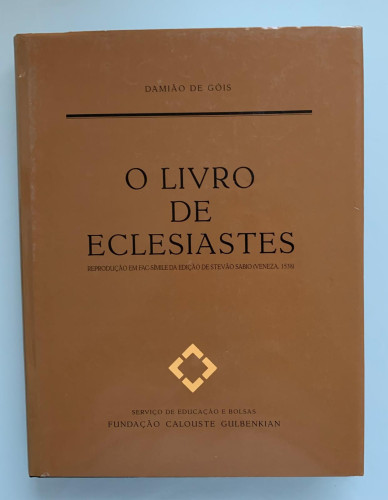 Portada del libro de O LIVRO DE ECLESIASTES
