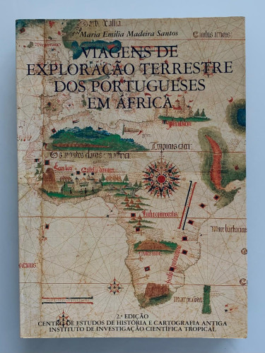 Portada del libro de VIAGENS DE EXPLORAÇAO TERRESTRE. DOS PORTUGUESES EM ÁFRICA