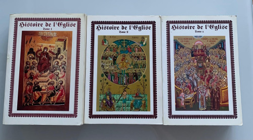 Portada del libro de HISTOIRE DE L'GLISE (3 tomos)