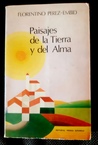 Portada del libro de PAISAJES DE LA TIERRA Y DEL ALMA 