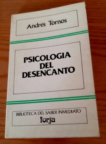 Portada del libro de PSICOLOGÍA DEL DESENCANTO 