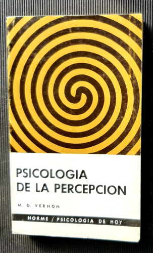 Portada del libro de Psicología de la percepción 
