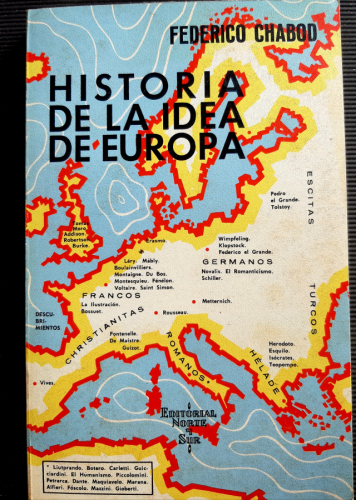 Portada del libro de HISTORIA DE LA IDEA EUROPEA

