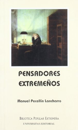 Portada del libro de PENSADORES EXTREMEÑOS