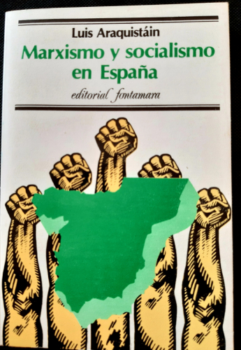 Portada del libro de MARXISMO Y SOCIALISMO EN ESPAÑA 