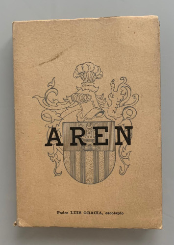 Portada del libro de AREN (dedicatoria del autor)