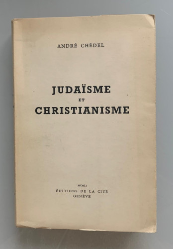 Portada del libro de JUDAÏSME ET CHRISTIANISME
