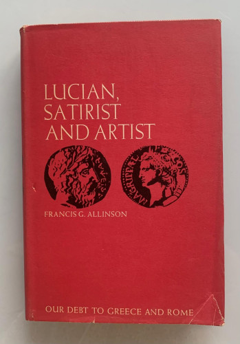 Portada del libro de LUCIAN, SATIRIST AND ARTIST