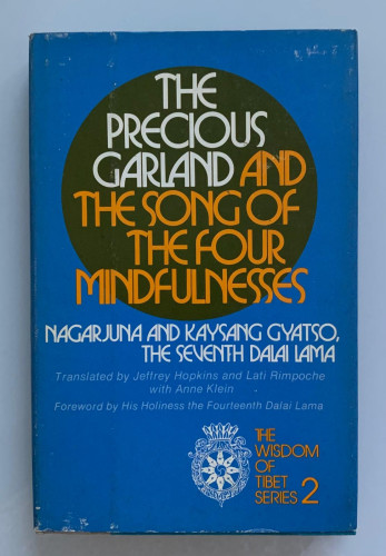 Portada del libro de THE PRECIOUS GARLAND AND THE SONG OF THE FOUR MINDFULNESSES