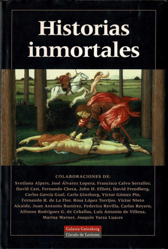 Portada del libro de HISTORIAS INMORTALES