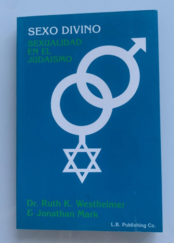 Portada del libro de SEXO DIVINO Sexualidad en el judaísmo