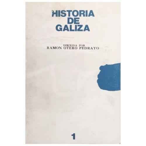 Portada del libro de Historia de Galiza volume I