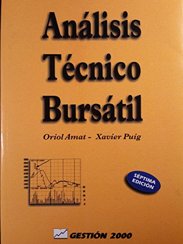 Portada del libro de Análisis técnico bursátil