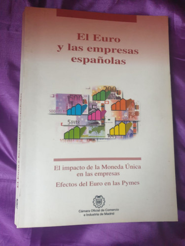 Portada del libro de El Euro y las empresas españolas