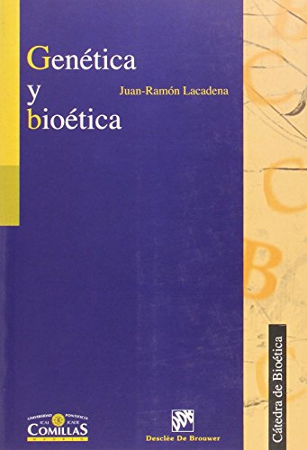 Portada del libro de Genética y bioética