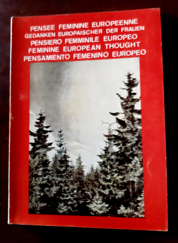 Portada del libro de PENSAMIENTO FEMENINO EUROPEO