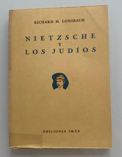 Portada del libro de NIETZSCHE Y LOS JUDÍOS