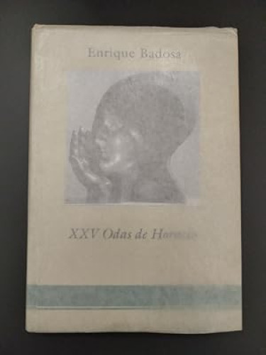 Portada del libro de XXV ODAS DE HORACIO