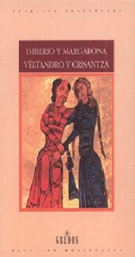 Portada del libro de IMBERIO Y MARGARONA Y VÉLTANDRO Y CRISANTZA