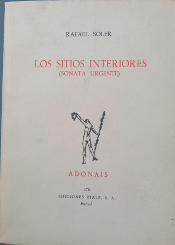 Portada del libro de LOS SITIOS INTERIORES (Sonata urgente)