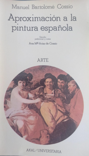 Portada del libro de Aproximación a la pintura española