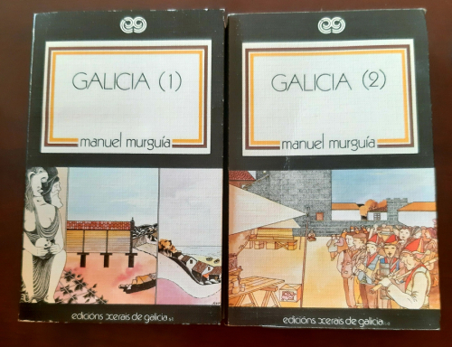 Portada del libro de GALICIA  (1) y (2) dos tomos