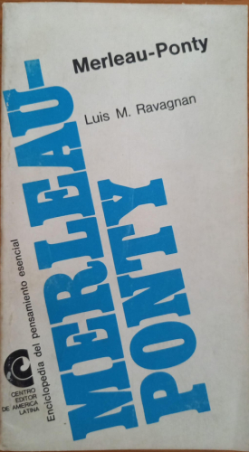 Portada del libro de Merleau-Ponty 