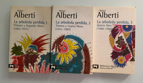 Portada del libro de LA ARBOLEDA PERDIDA (3 tomos)