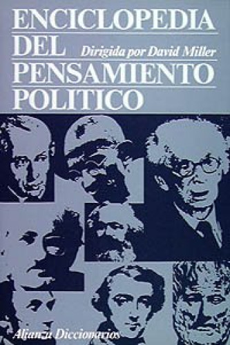 Portada del libro de Enciclopedia del pensamiento político