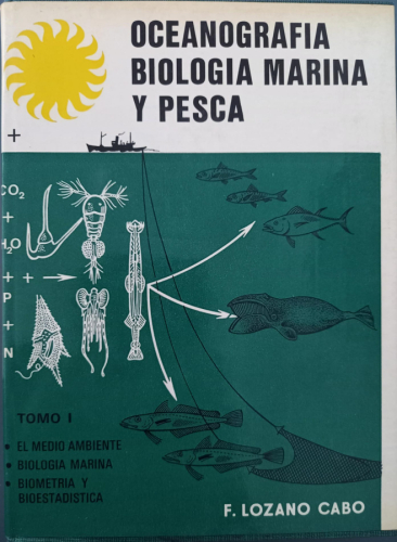 Portada del libro de Oceanografía, biología marina y pesca - Tomo I